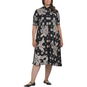 JOHNNY WAS Plus The Janie Favorite Seamed Dress